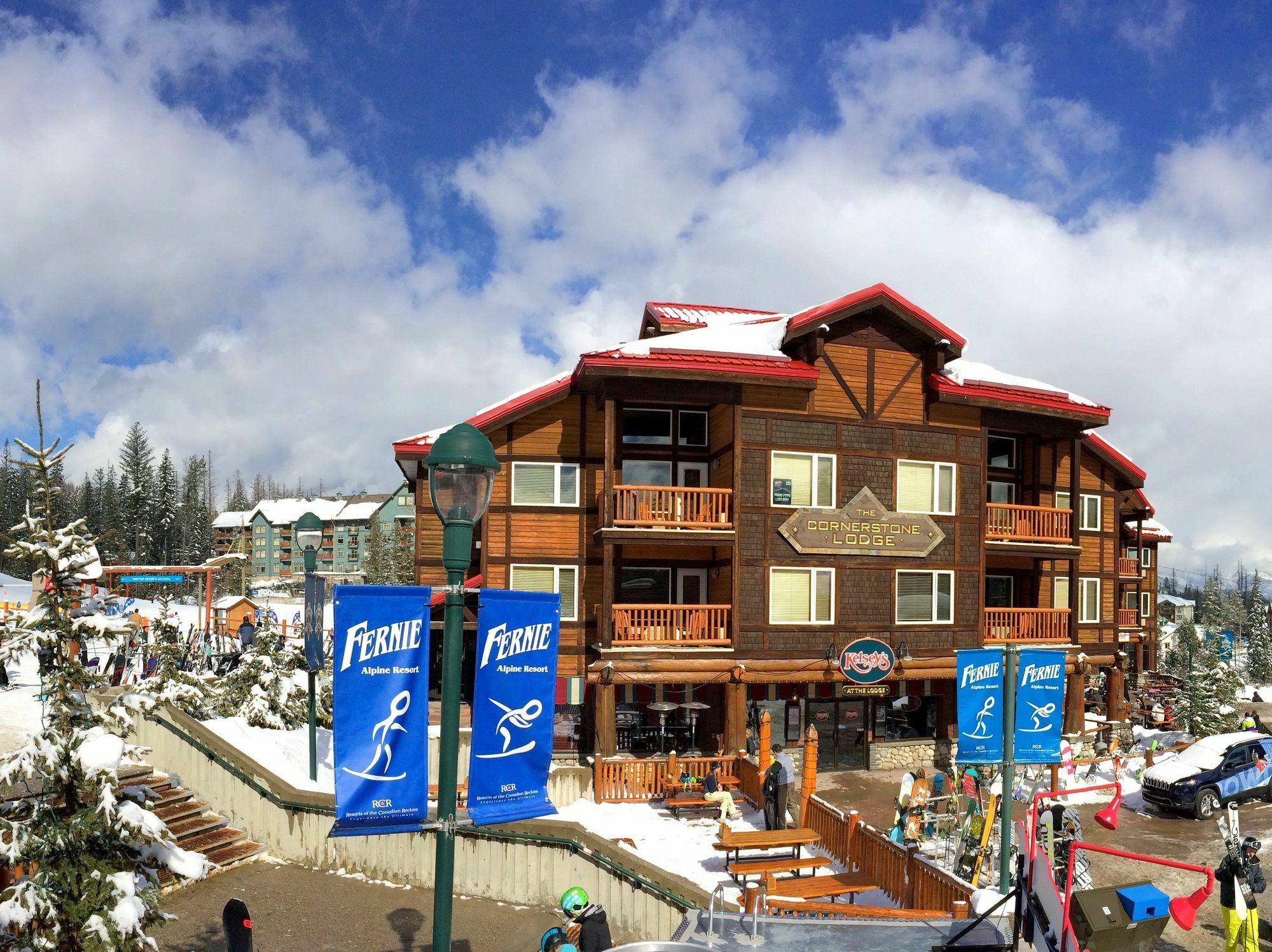 Cornerstone Lodge By Park Vacation Management Fernie Kültér fotó